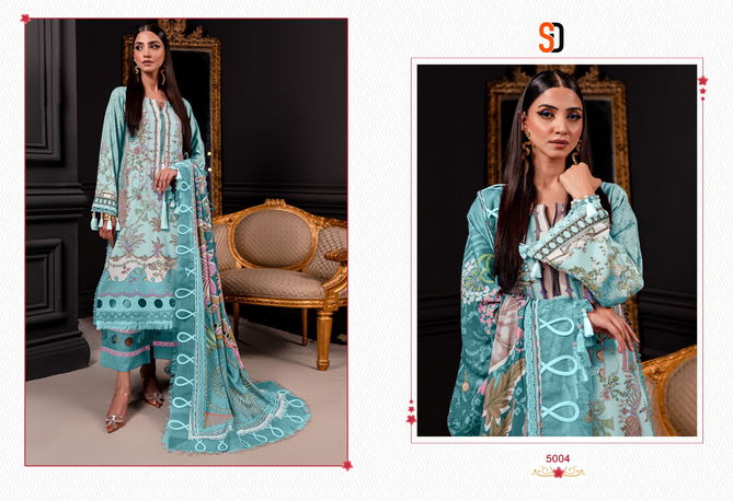 Bliss Vol 5 By Shraddha Printed Lawn Cotton Pakistani Suits Wholesale Shop In Surat
